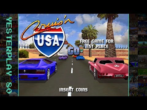 #YesterPlay: Cruis&#039;n USA (Arcade, Midway, 1994) - Cruise the USA