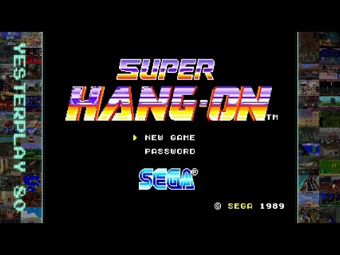 #YesterPlay: Super Hang-On (Mega Drive, Sega, 1989) - kompletter Arcade Mode